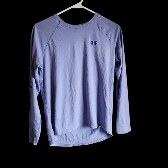 Under Armour Women's Long Sleeve Tee - Light Blue - Picture 4 of 12
